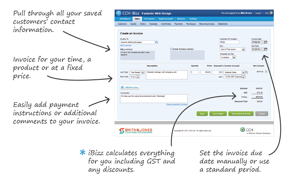 iBizz Quotes and Invoices